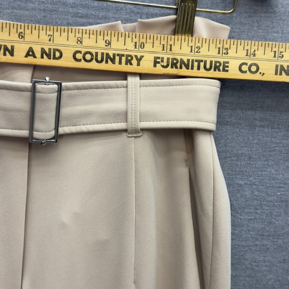 Babaton Aritzia Power Pants Wide Leg Belted High Rise Trousers Size 4 - Picture 10 of 13